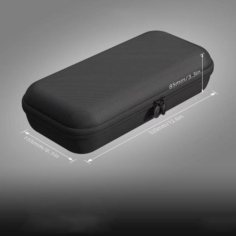 Pouch for Handheld Game Console Scratchproof Carrying Case Shockproof Storage Bag Hard Case with Pocket