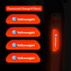 WGLRK1 4Pcs Volkswagen Safety Warning Night Reflection Car Stickers For VW Scirocco GTI Polo Golf CC T5 GTE Passat Variant b6 Jetta