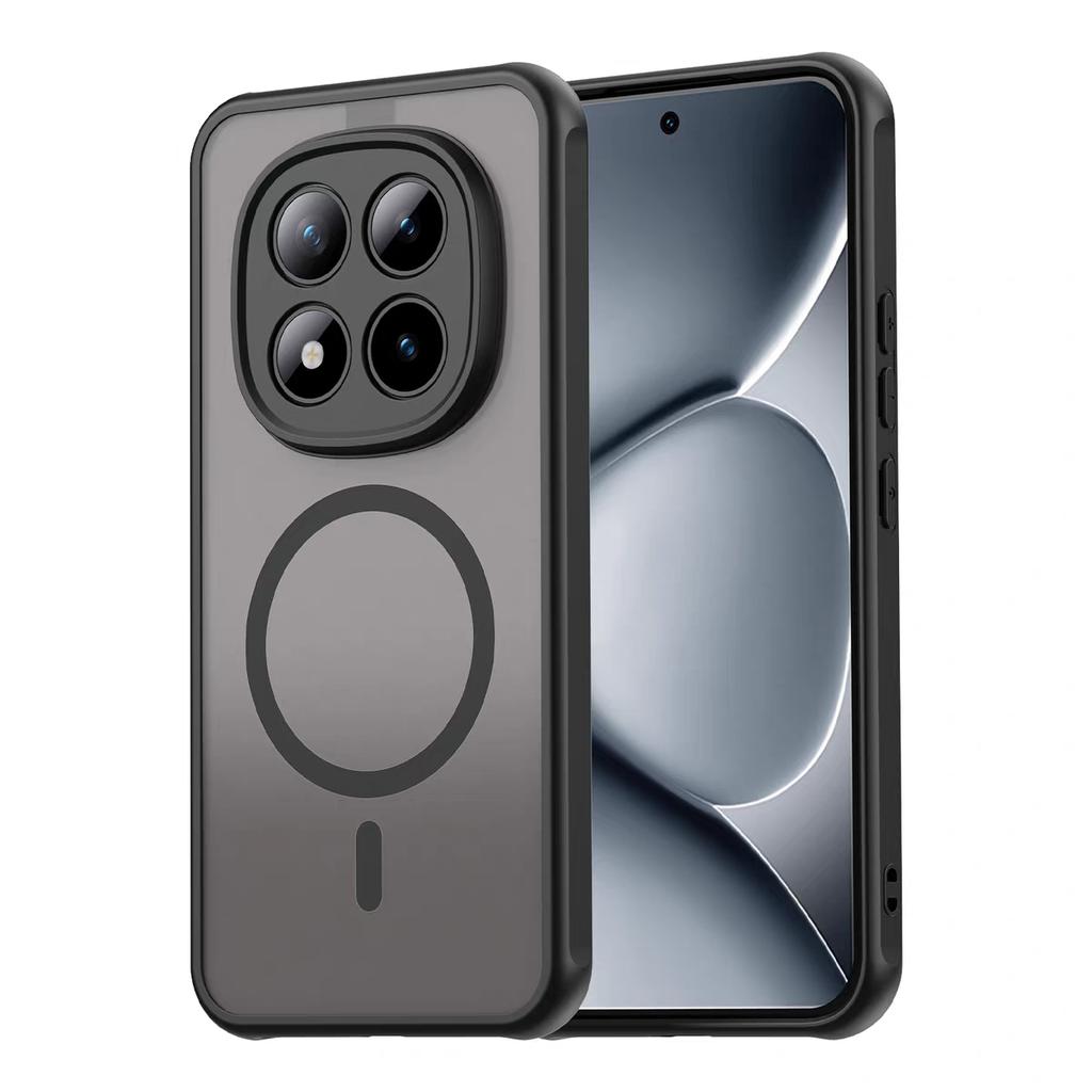For Redmi Note 15 Pro+ 5G Case Hard PC+TPU For Magsafe Magnetic Comfortable Feel Non Slip Cover For Redmi Note 15 Pro 5G Shell