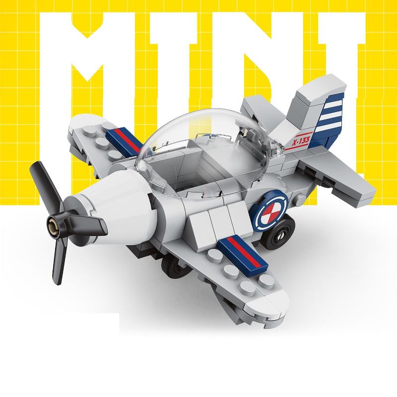 Spring Powered Compact Size High-Standard Building-Set First-Class Assembly-Bricks Premium-Quality Combat Premium-Quality Aircraft Armored