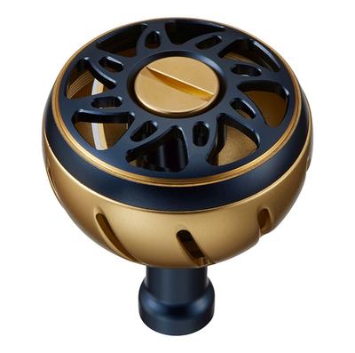 SLPWORKS Daiwa SLP Works SLPW Color Aluminum Round Knob, Large, Navy/Gold