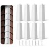 Aluminum Corner Trim Aluminum Corner Caps set Wall Corner Shields set Strong & Weather resistant for Wall Protections