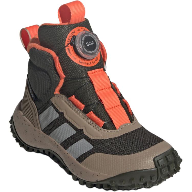 adidas Fortatrail Boa Comode Versatili Mid-Top Scarpe Casual Scarpe Casual Bambino Marrone JP6337