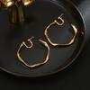 LH079 Rotating Spiral Ear Cuff Hoop Earrings - Women's New Fashion, European & American Style Jewelry
