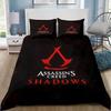 Multi Styles Assassin Creed Duvet Cover PillowcaseBedding Set Adult Boys Girls Bedroom Decoration Kids Gift Single Double Size