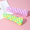 Christmas Pet Toy Cotton Rope Two-color Dog Bite Rope Woven Twist Stick 18CM Dog Corn On the Cob Grinding Toy