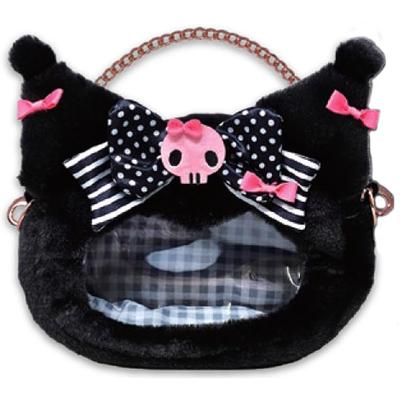 Naito Design Institute My Melody 50th Anniversary Kuromi 20th Anniversary Clear Window Pouch Kuromi 46726 &