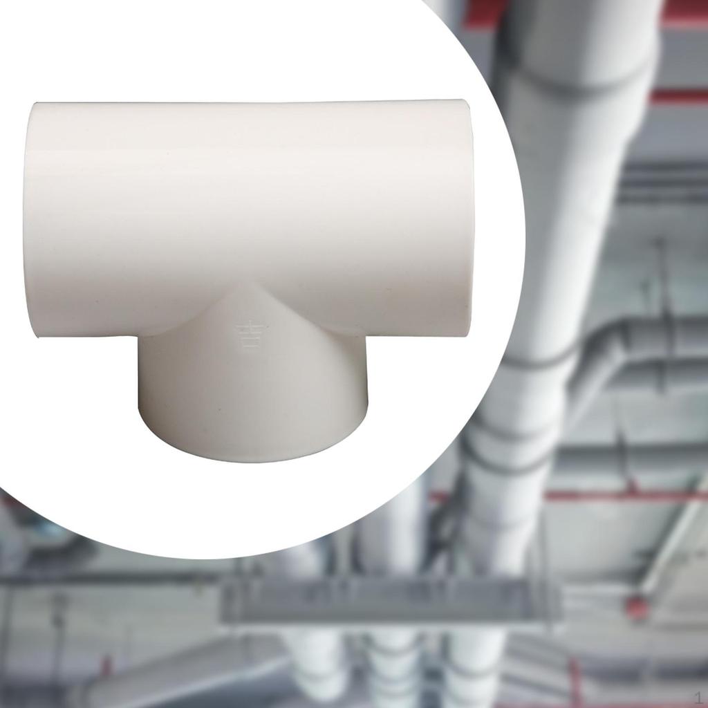PVC Pipe Fitting Tee Connector for Easy DIY Projects