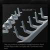 1PC/2PCS New Unisex Hair Comb with Root Volume - Foldable Plastic Styling Comb with Textured Teeth, Japanese-Korean Series
