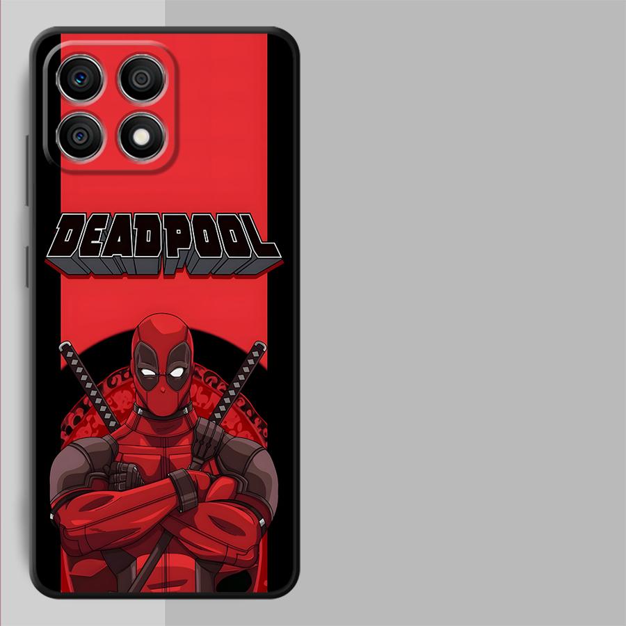 Marvel Cool Deadpool Case for Honor 200 400 Lite 8X X8 X6 X9a X5b 70 Magic5Lite 90 X7 Funda Phone Cover