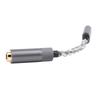 Type C To 4.4mm Headphone Jack Adapter Cable CX31993 Chip Cooperized Silver 384KHz 32bit Type C To 4.4mm Sound Adapter
