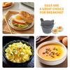 3Pcs Air Fryer Silicone Egg Mold Thickened Oven-Safe Baking Cups Non-Toxic Ramekins for Boiling/Steaming Eggs