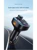 Bluetooth Car MP3 Player with Dual Display, Voltage Detection, and Super PD Fast Charging Cigarette Lighter Adapter