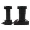 PVC Adjustable Cabinet Leveling Feet - Durable Plastic Support with Thickened Design