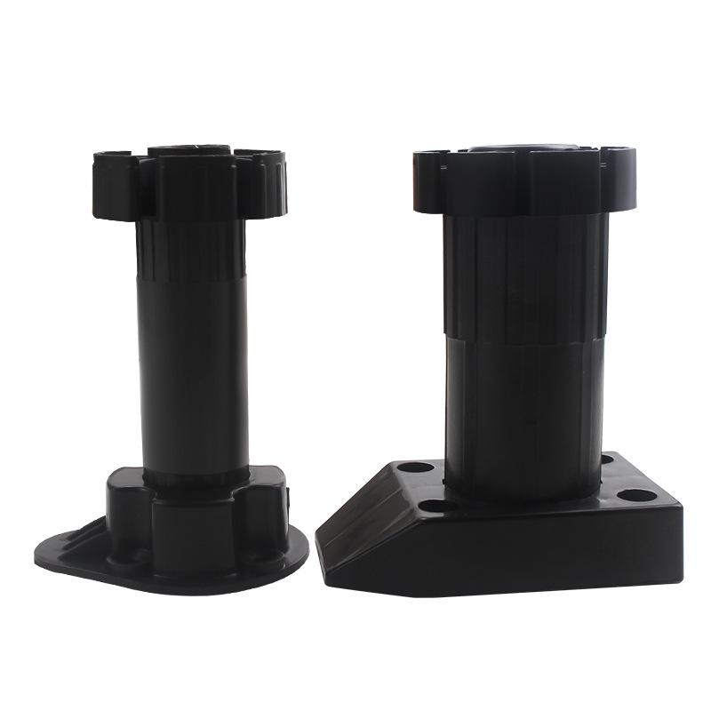 PVC Adjustable Cabinet Leveling Feet - Durable Plastic Support with Thickened Design