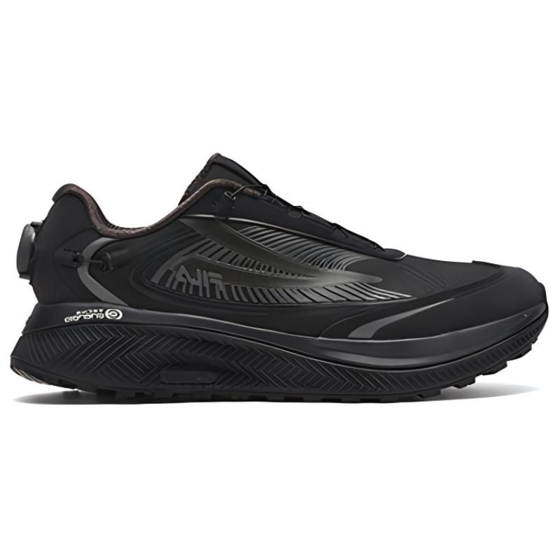 FILA Boa Wolf 1+ Fabric Synthetic Leather Comfortable Casual Low-Top Lifestyle Shoes Men sneaker Black A12M341213FBB