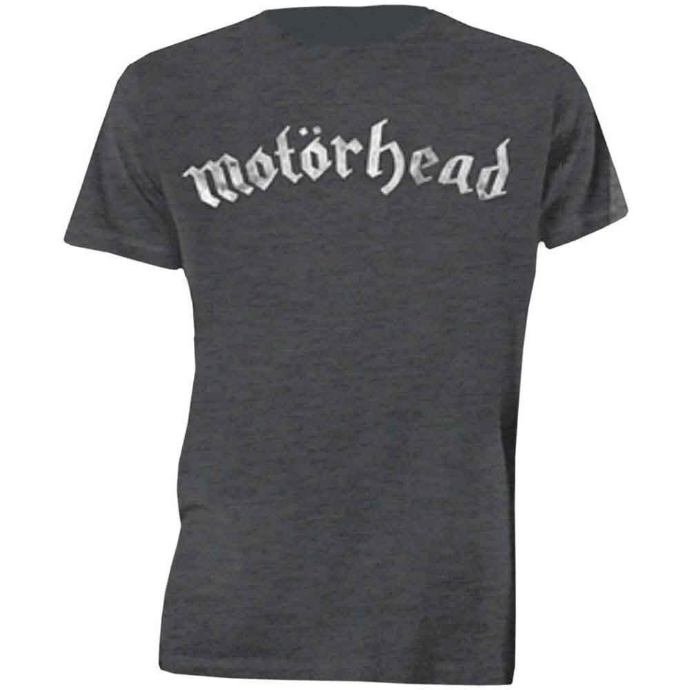 Motorhead Distressed Logo T-Shirt Grey New Unisex T-Shirt XL