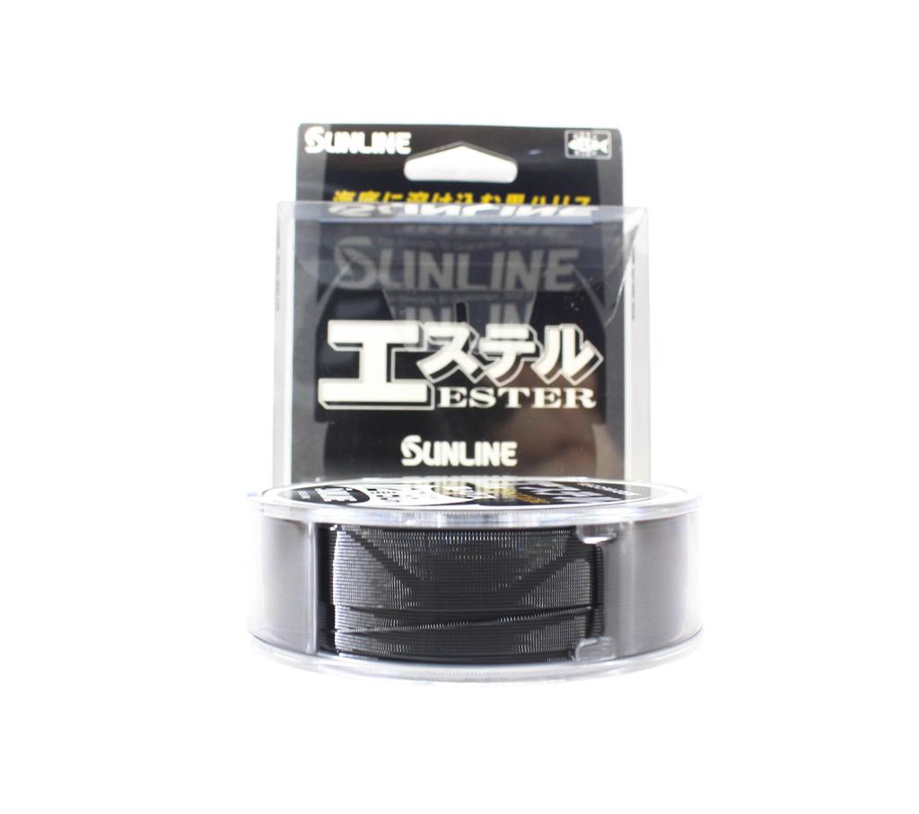 Sunline Ester Leader HG Preto 60m #12 40lb 0,57mm (7044)