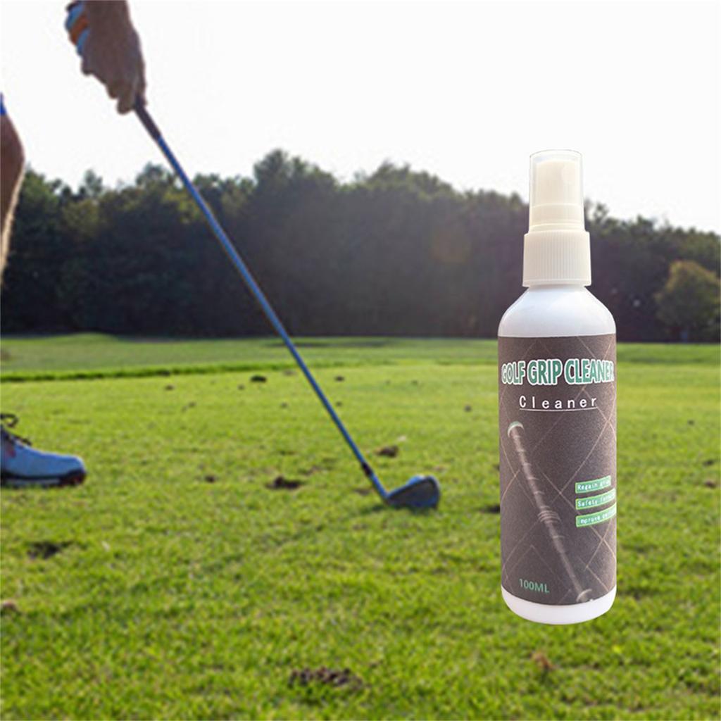 Portable Golf Grip Cleaner Dirt Remover 100ml Grip Cleaning Spray Golf Grip Cleaning Tool for Improved Performances