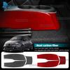Real Soft Carbon Fiber Sticker For Abarth 595/595C/695/695C Fiat 500/500C 2016-2026 LHD RHD Car Gear Shift Handbrake Side Panel
