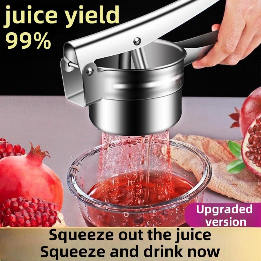 Stainless Steel 3 Interchangeable Fineness Discs Potato Ricer Multifunctional Masher Fruit and Vegetable Tools