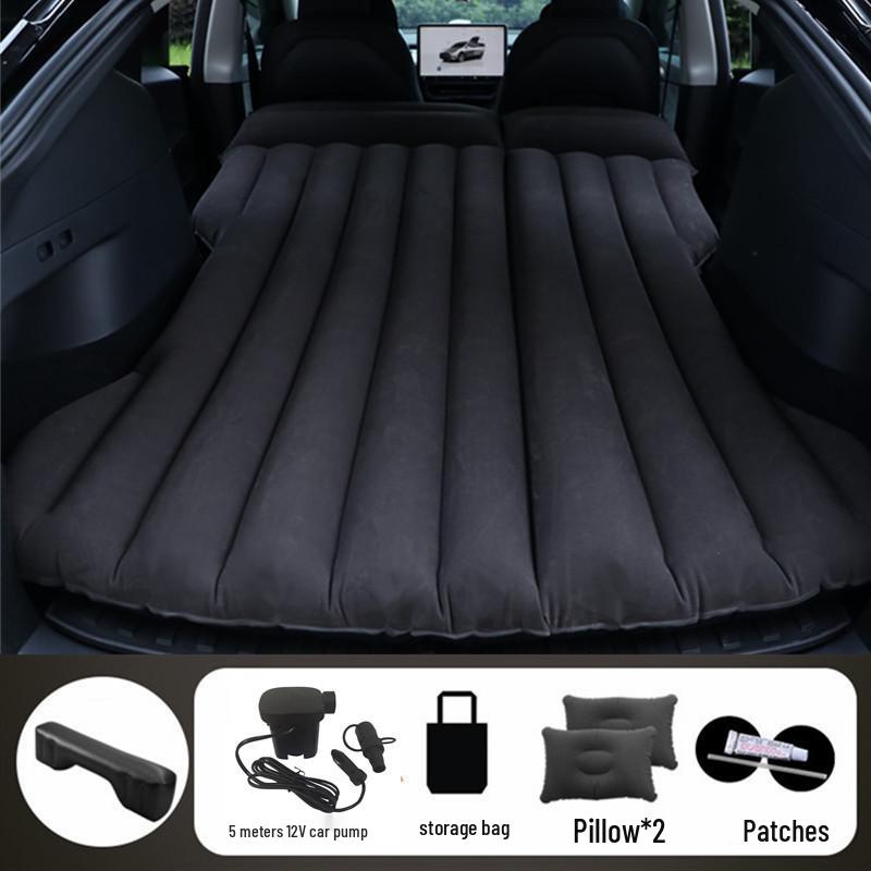 Tesla Model Y/3 Rear Seat Inflatable Mattress - Foldable Car Sleeping Pad