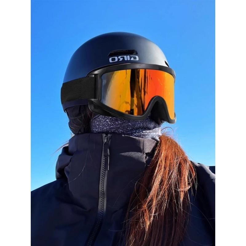 Large Frame Ski Mountaineering Goggles Men Women Windproof Anti-Glare Outdoor Sports Snow Glasses