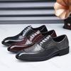 Klassische Herren-Anzugschuhe 2025 Neue Business-Freizeitschuhe Spitz zulaufend Herren Formale Schuhe Herren Büro-Flats Hochzeitsfeier Oxfordschuhe
