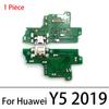 USB Charger Charging Port Board Flex Cable Connector For Huawei Y9S Y6P Y8S Y8P Y7P Y6S P40 Lite E 5G Y5 Y6  Y9 Prime 2018 2019