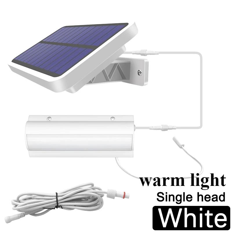 

Модернизированные солнечные подвесные светильники для улицы и помещения с автоматическим включением и выключением солнечной лампы для сарая, комнаты, балкона, курицы с выдвижным выключателем и линией 3 м single head white(warm)