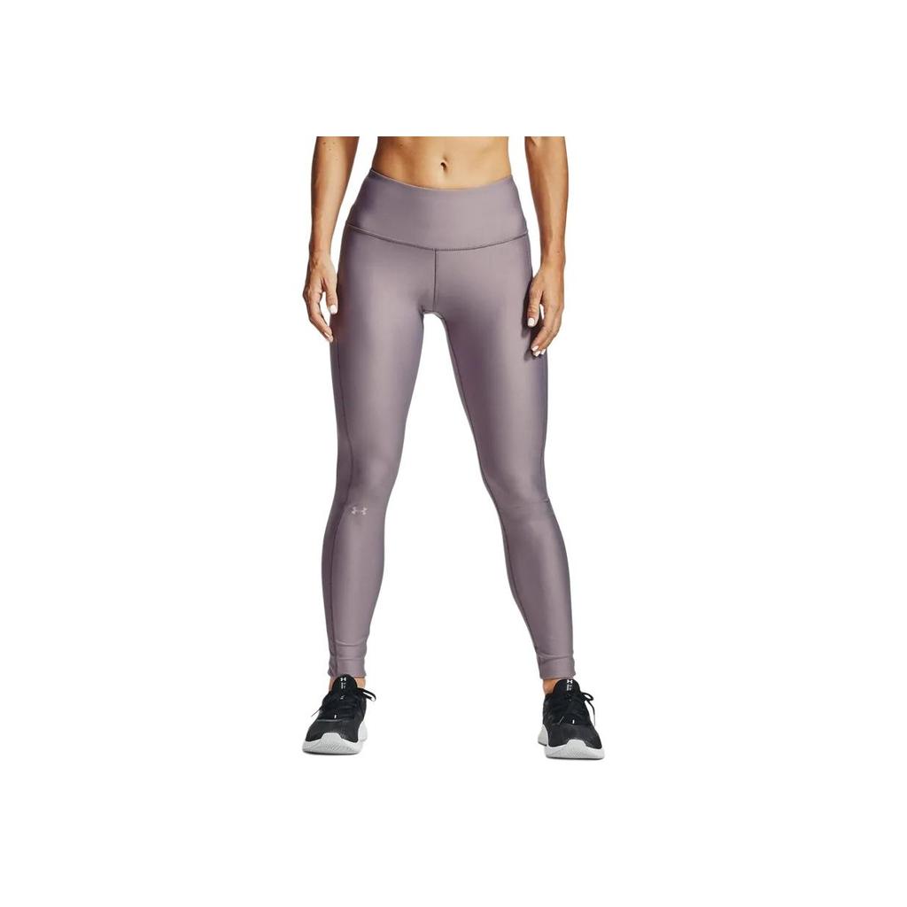 Under Armour Training Leggings Women Leggings Lead-Gray Purple 1352537-585