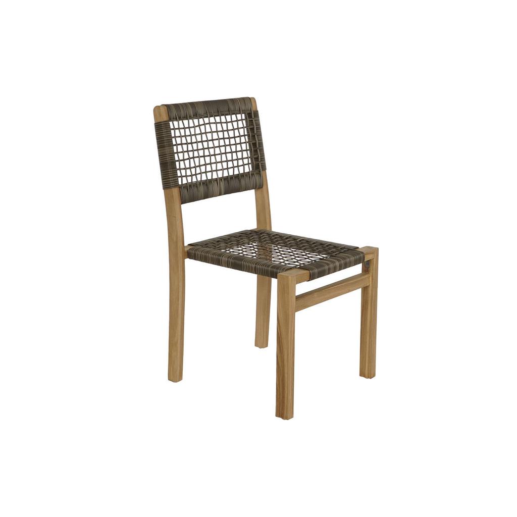 Table + 4 Chairs Set DKD Home Decor Teak 90 Cm 150 X 90 X 75 Cm