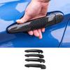 For BMW 3 Series 2013-2019 ABS Carbon Fiber Car Door Handles Cover Trim Decor