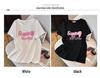 Women's Plus Size Mid-Length Loose Fit Round Neck Short-Sleeve T-Shirt (200/300/350 Jin, Style 6107)