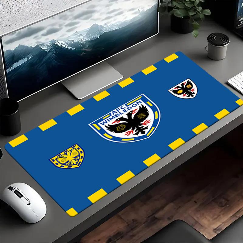 Afc Wimbledon Crest Mouse pad Mouse pad, Gaming Mouse Pad, keyboard pad, Desk Decor for computer notebook Fan Gift Birthday Gift