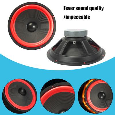 10 Zoll/255 mm 4 Ohm Lautsprecher Subwoofer Auto Stereo Vollbereich Laute Lautstärken Modifikation Subwoofer Lautsprecher Heimlautsprecher