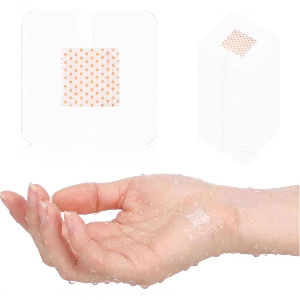 Transparant Waterdicht Verband Familieverpakking voor Vingers, Ellebogen, Knieën en Hielen