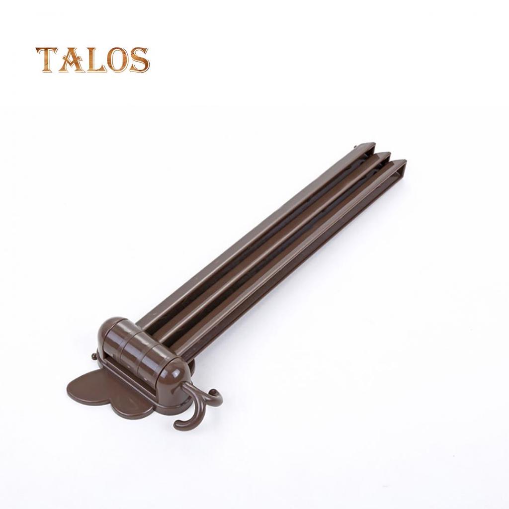 Organizer Wall Kitchen Towel Bathroom Mount Folding Hanger Rotating Hook Rack Bathroom Items