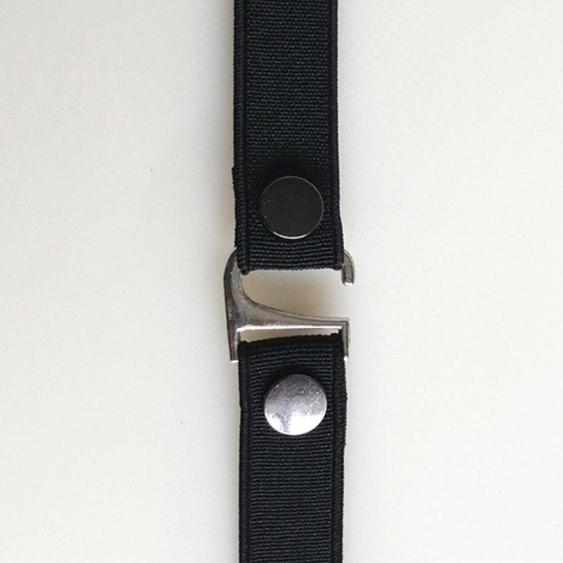 1 Pair High Heel Shoes Anti-Loose Straps High Elastic With Buttons Women High Heel Shoes Accesories