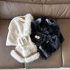 Winter Cute Plush Thermal Ear Hat Cute Fox Ears Plush Hat Outdoor Thickened Integrated Hat