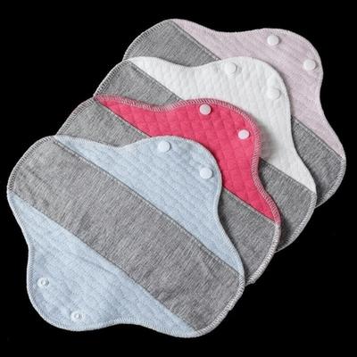 Reusable Menstrual Cloth Sanitary Cotton Panty Liners Durable Monthly Absorbent Menstrual