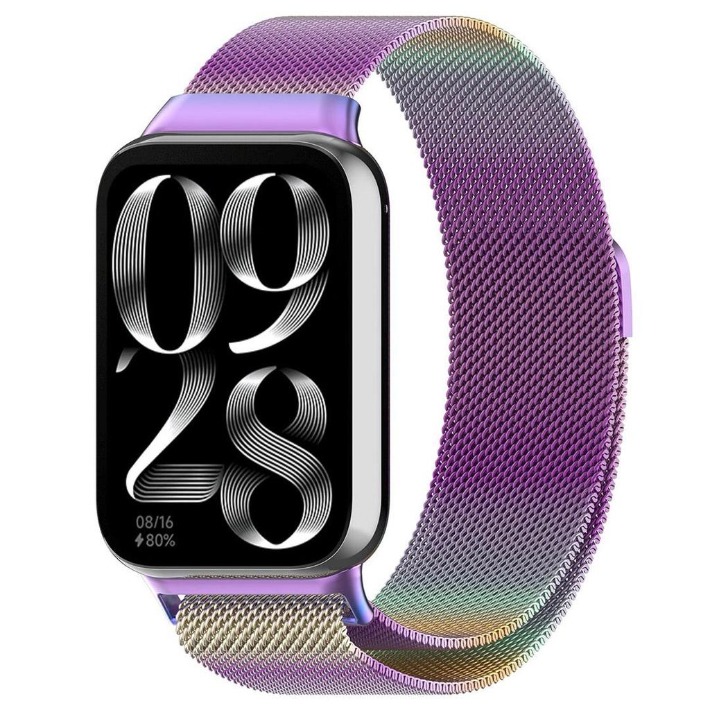 Pulseira Aço Inoxidável Para Mi Band 8 - Conforto E Estilo