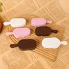 Realistic Ice Cream Squeeze Toy Soft EVA Fidget for Stress Relief Cute Macaron Dessert Prop for Photography Decor Fun Gift for Kids