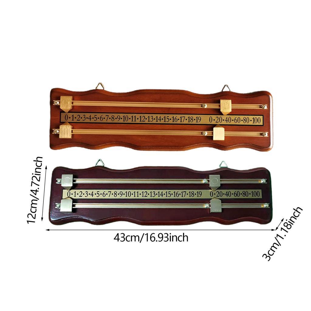 wooden billiard scoring device, scoring device, umpire equipment, home supplies,
