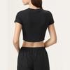 FILA x Hailey T Shirt Women's Black A71W523101F-BK