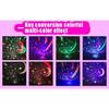 Veilleuse Etoile Projection - Lampe Projecteur Ciel &amp; Etoile pour Enfant 360°Rotation -Lampe de Chevet pour garçon ou fille