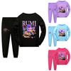 Kpop Demon Hunters Children Short Sleeve Shorts Pajama Set For Sleepwear And Family Comfort