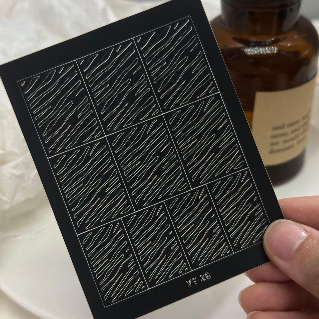 Nail Art Accessories: Adhesive Stickers, Star & Butterfly Designs, Glue Pads, Spray Paint, Small Decor Elements