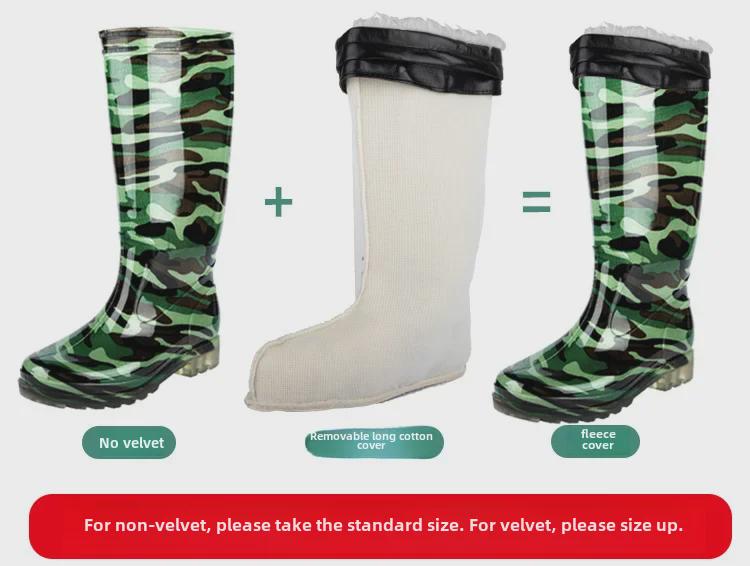 2025 Pánské vysoké maskáčové voděodolné stavební boty