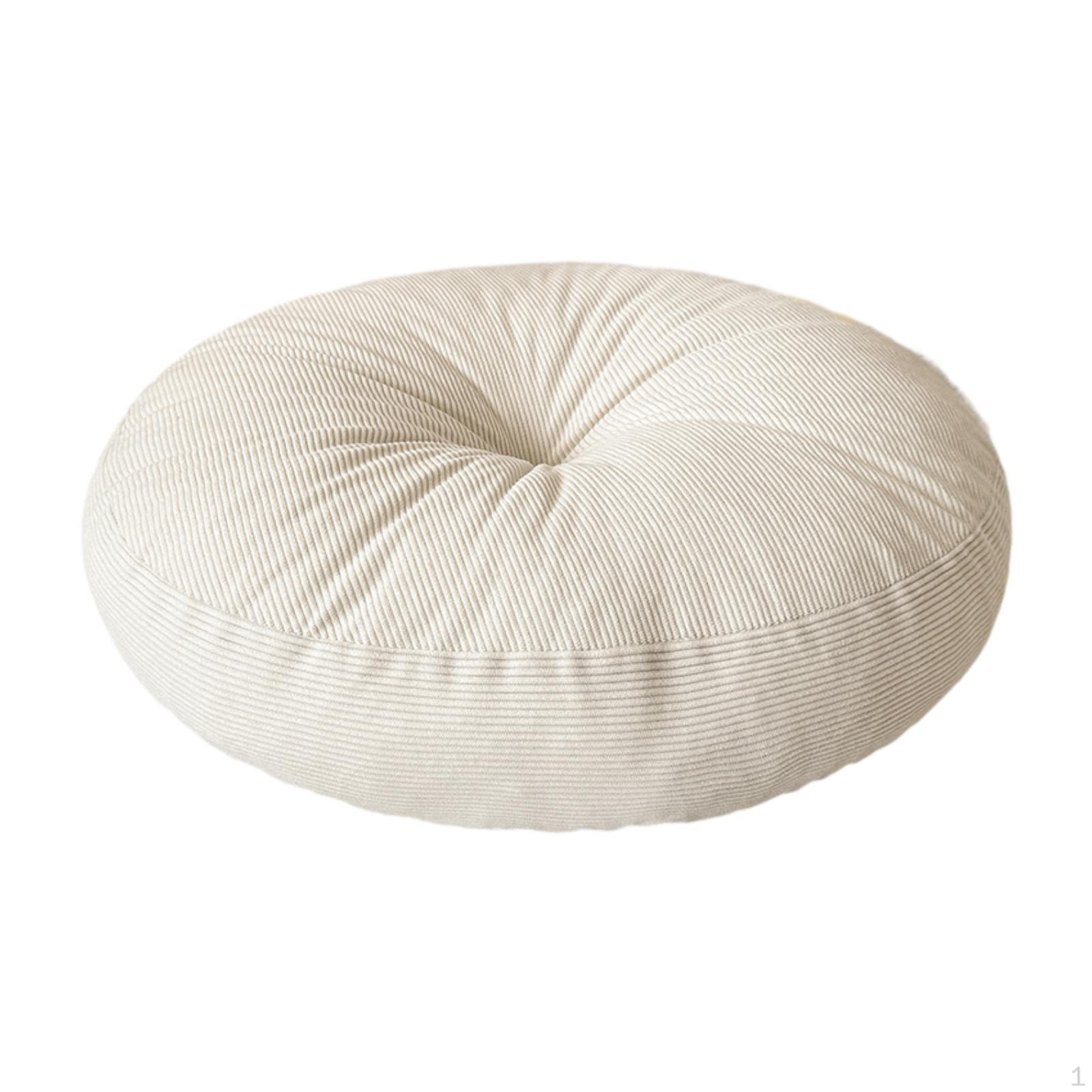 Round Floor Cushion Measuring 45 X 13 Cm (17.72 5.12 Inches), Soft And Supportive, Ideal for